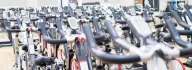 Cycling Bikes at downtown YMCA