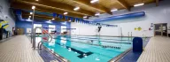 Lap pool at the Huber Heights YMCA