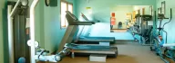 The fitness room at the Life Enrichment Center