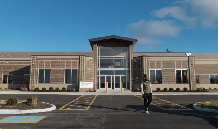 Façade of the Premier Health YMCA on Salem Avenue