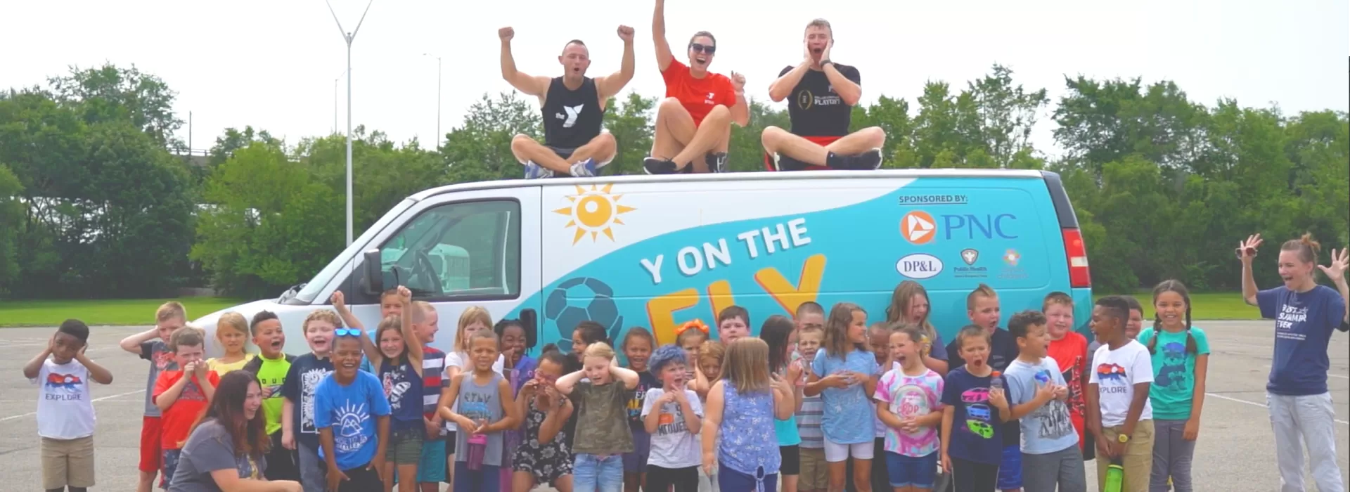 Y on the Fly Van Group Photo